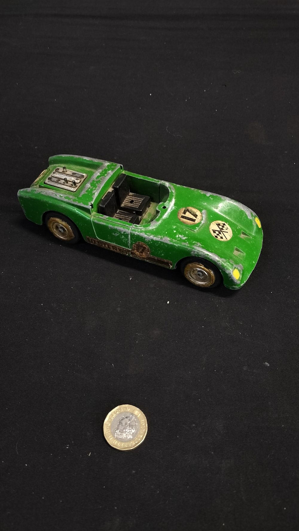 Lot 770: 1960's Tri-ang Ulster Mini Hi Way Rally Car...