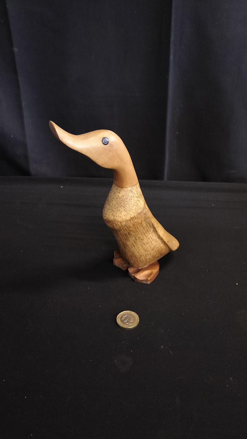 Lot 773: Small wooden duck