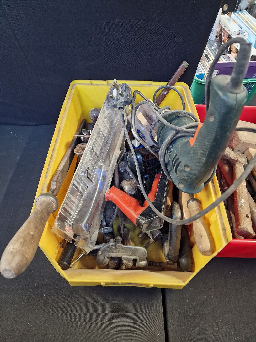 Lot 223: Selection of Hand Tools and Power Drill