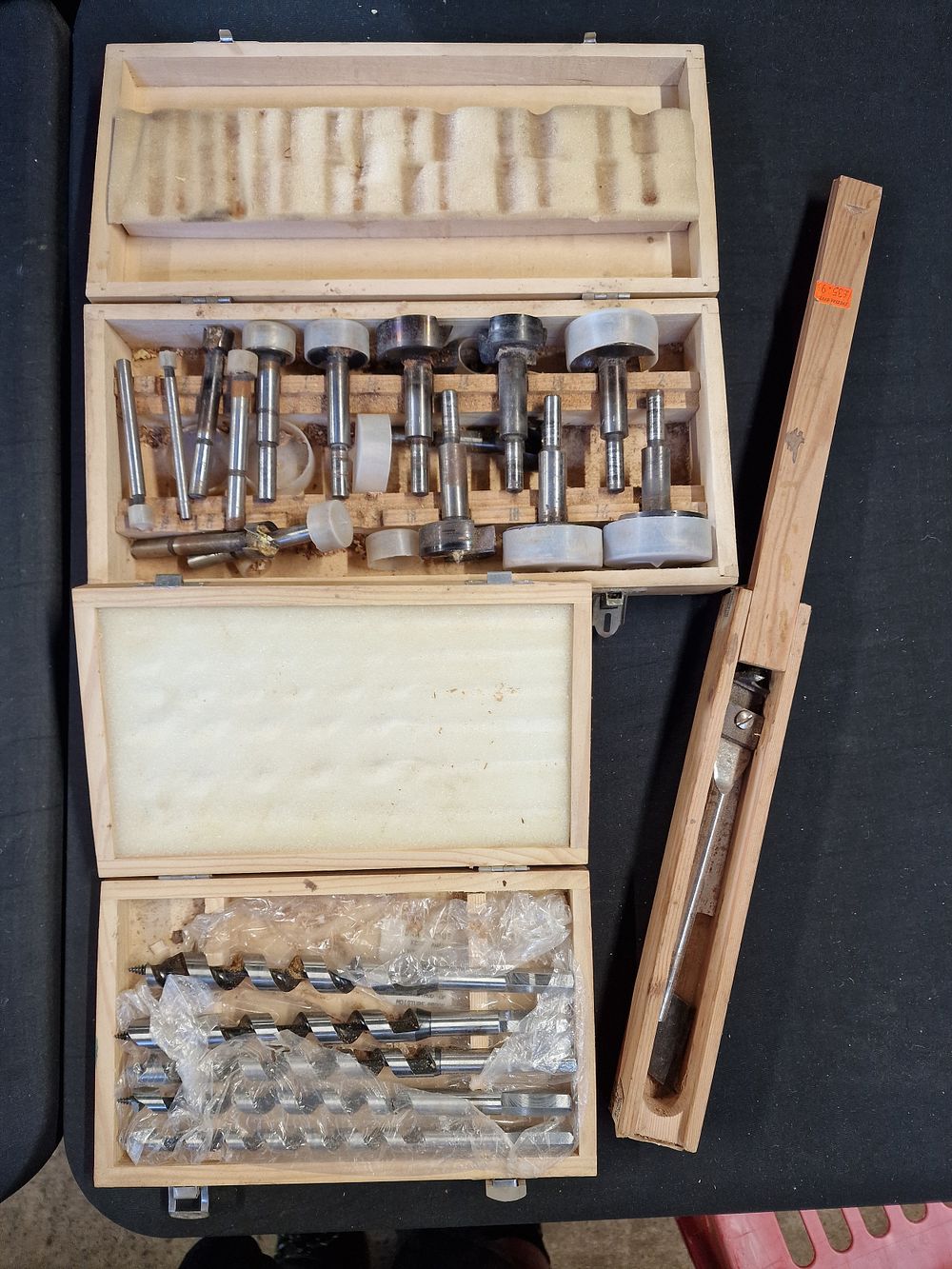 Lot 226: Selection of Auger and Forstner Wood Bits