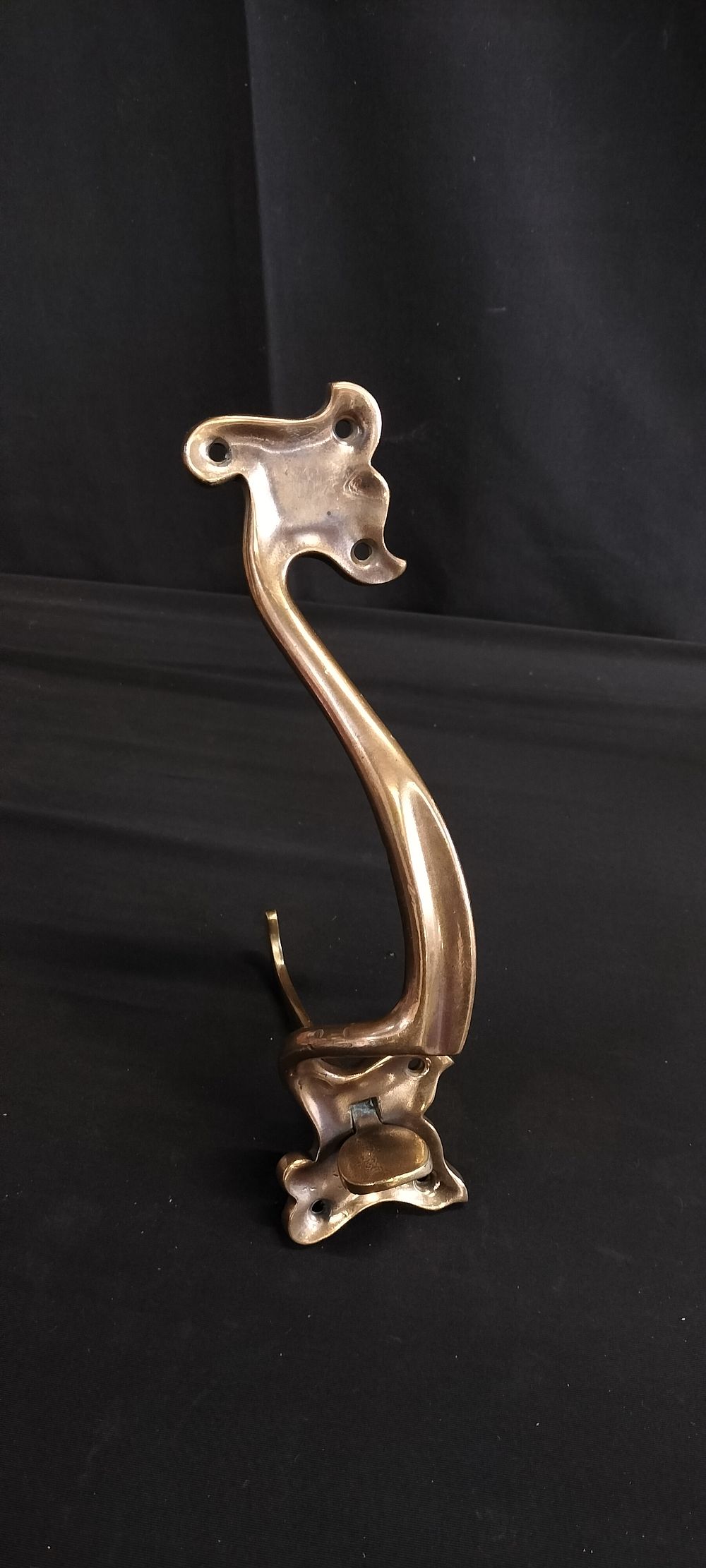 Lot 237: Art Nouveau Copper Latch Door Handle