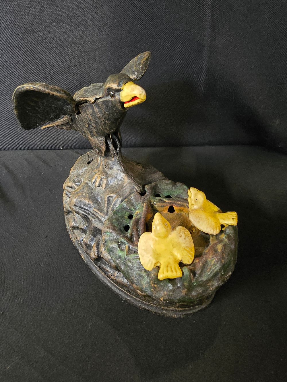 Lot 282: The book of knowledge Eagle Feeding Eaglets Cast...