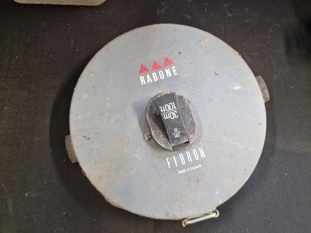 Lot 555: Rabone Fibron 30mt/100ft Measuring Tape