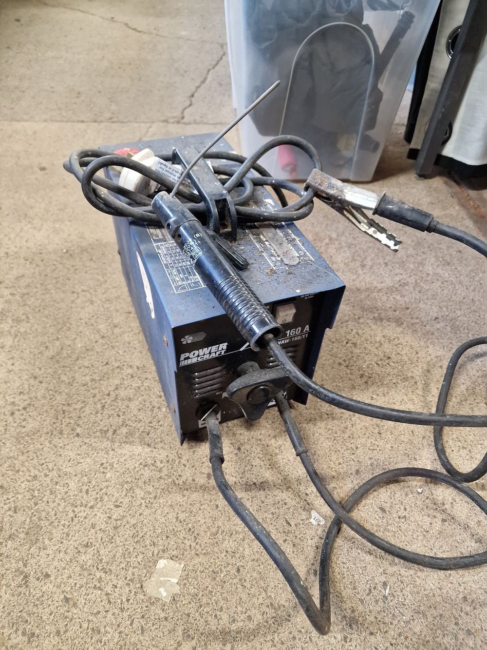 Lot 570: Powercraft 160A Welder UNTESTED COLLECTION ONLY