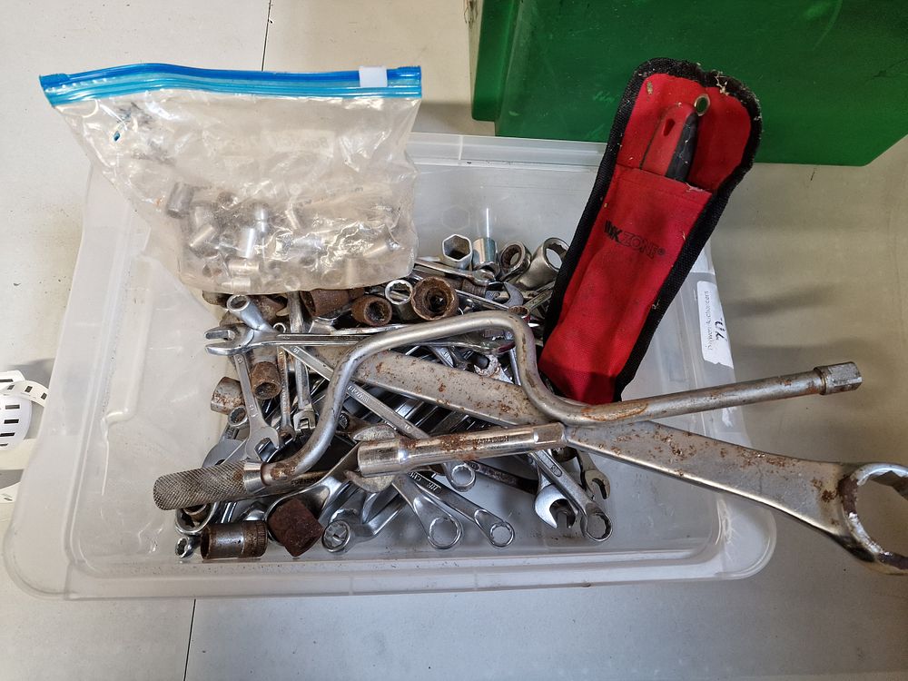 Lot 575: Selection of Spanners, Wrenches and Sockets