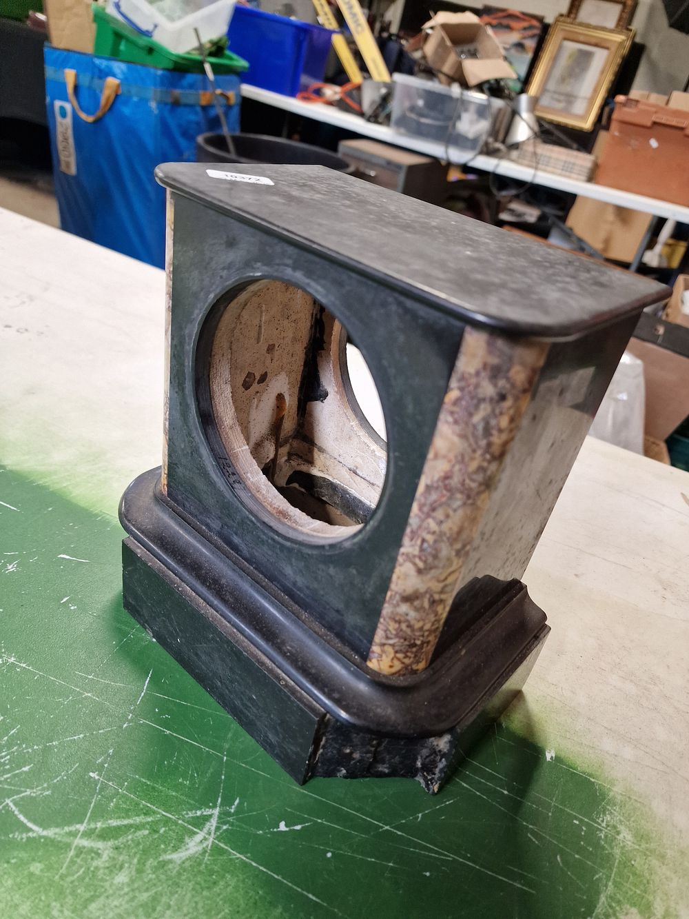 Lot 592: Stone Clock Body
