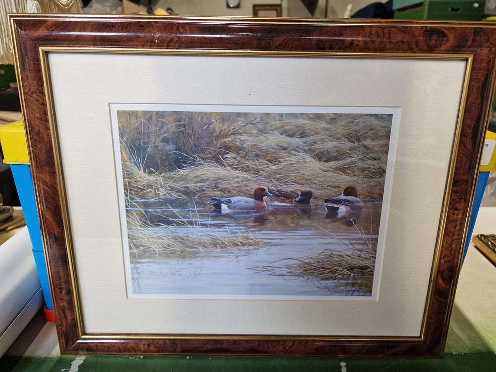 Lot 603: Framed Print by Julian Friers 'Winter Solstice' Approx...