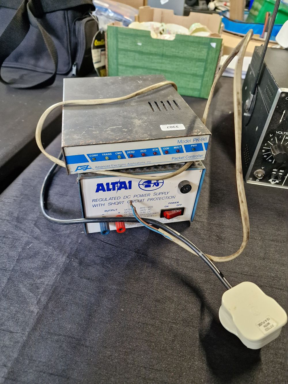 Lot 618: Regulated DC Power Supply and Packet. Controller