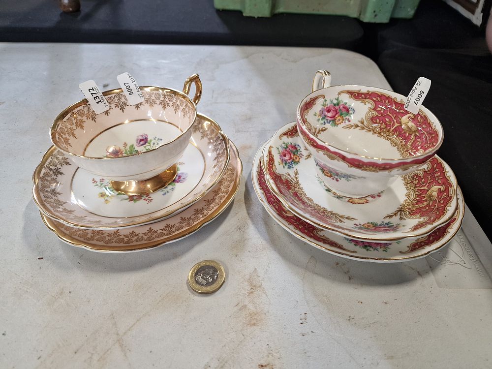 Lot 665: Selection of Foley and Regency Bone China