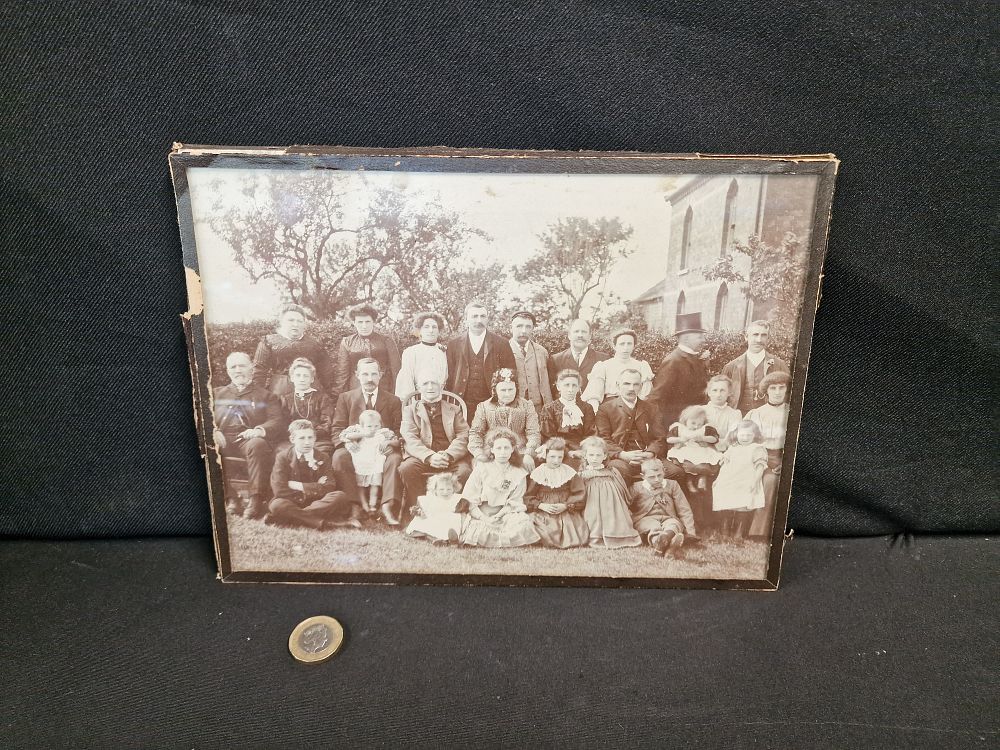 Lot 558: Antique Family Photograph