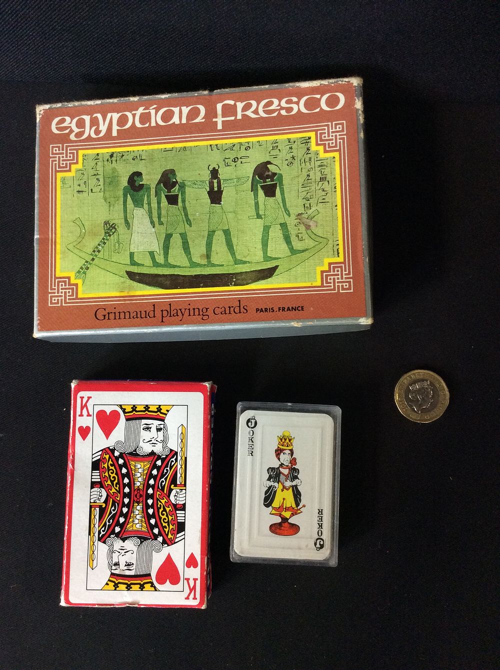 Lot 566: Three Acts of playing cards including Grimarud playing cards