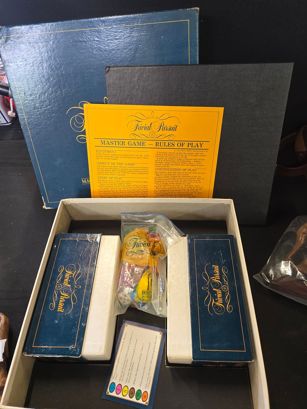 Lot 580: Complete set of Trivial Pursuit
