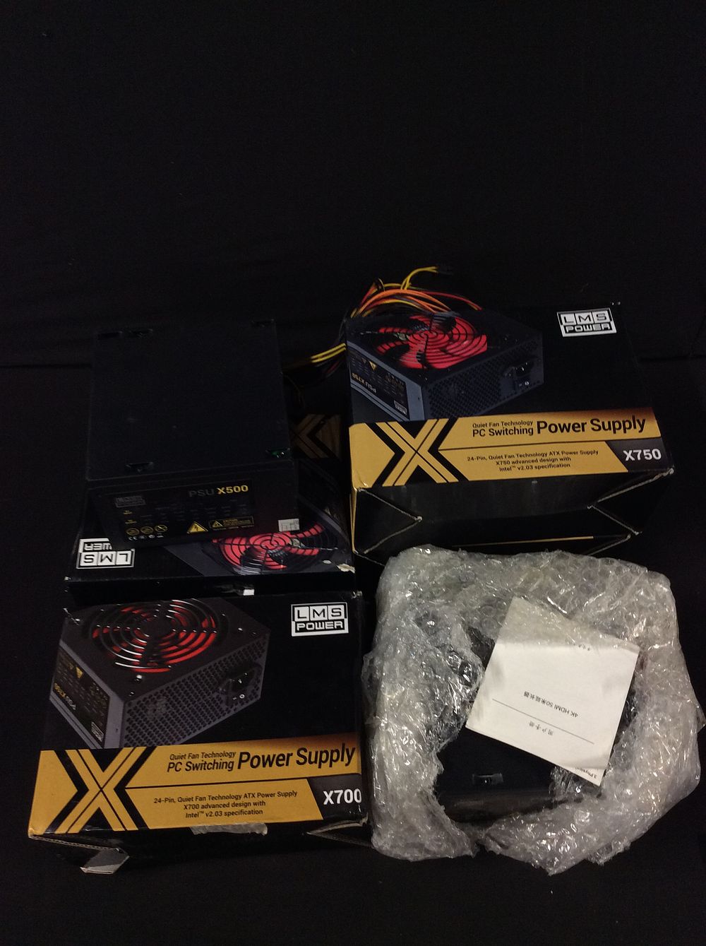 Lot 585: 6 x Customer Returns LMS Power Quiet Fan...