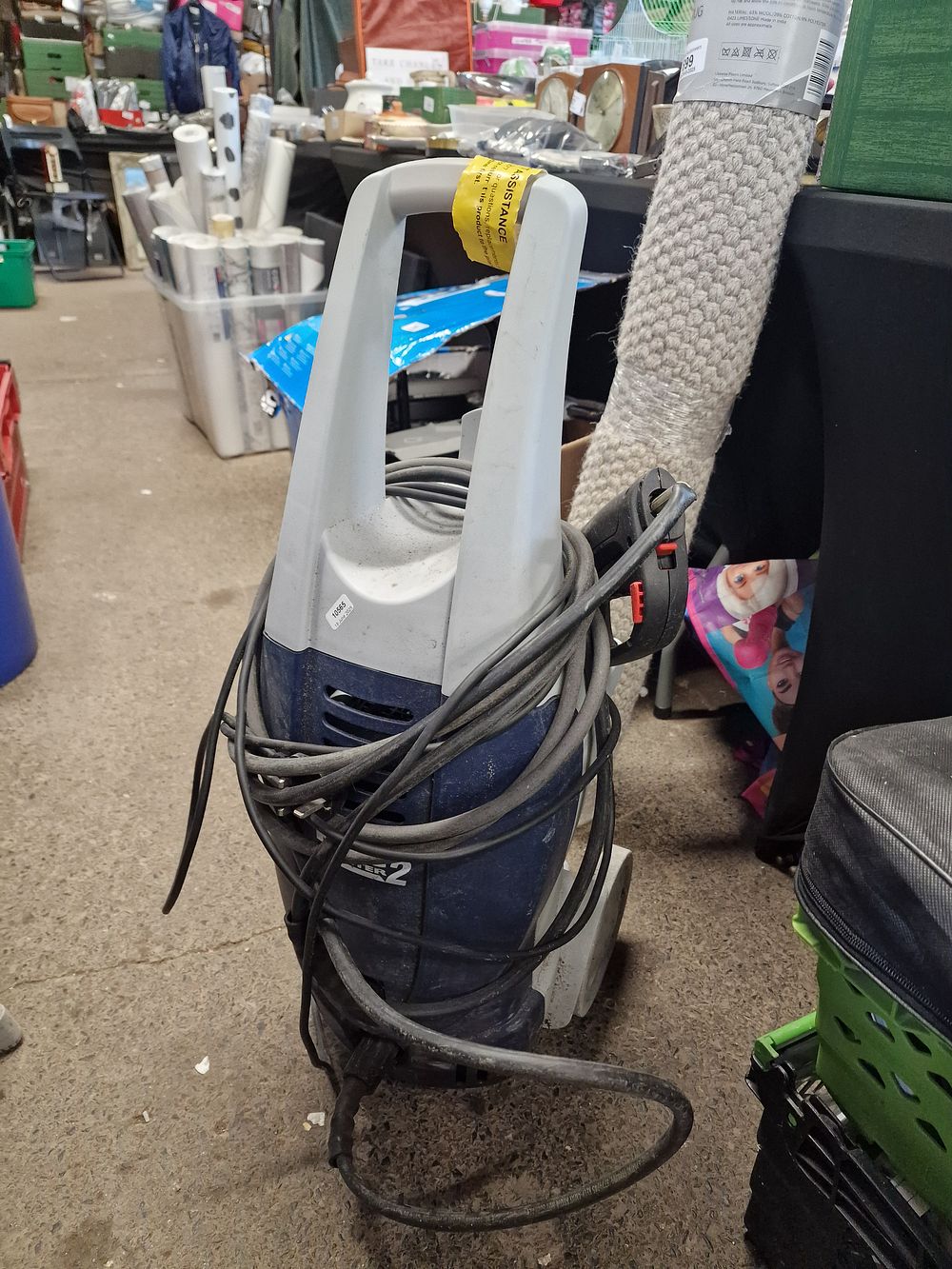 Lot 706: MacAllister 110bar Pressure Washer COLLECTION ONLY