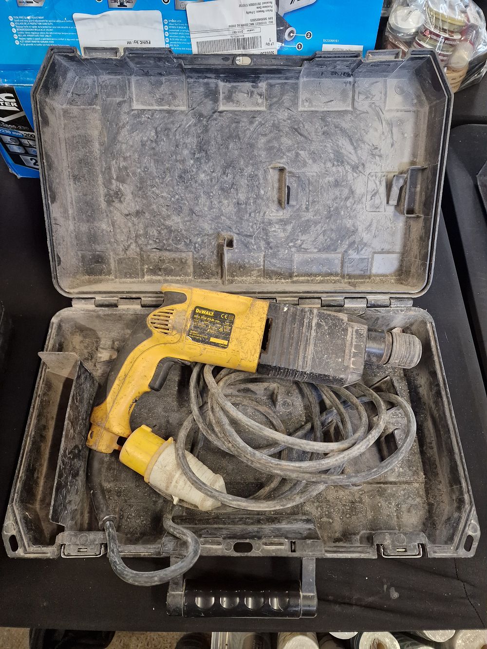 Lot 718: Dewalt DW563L SDS Hammer Drill 110v