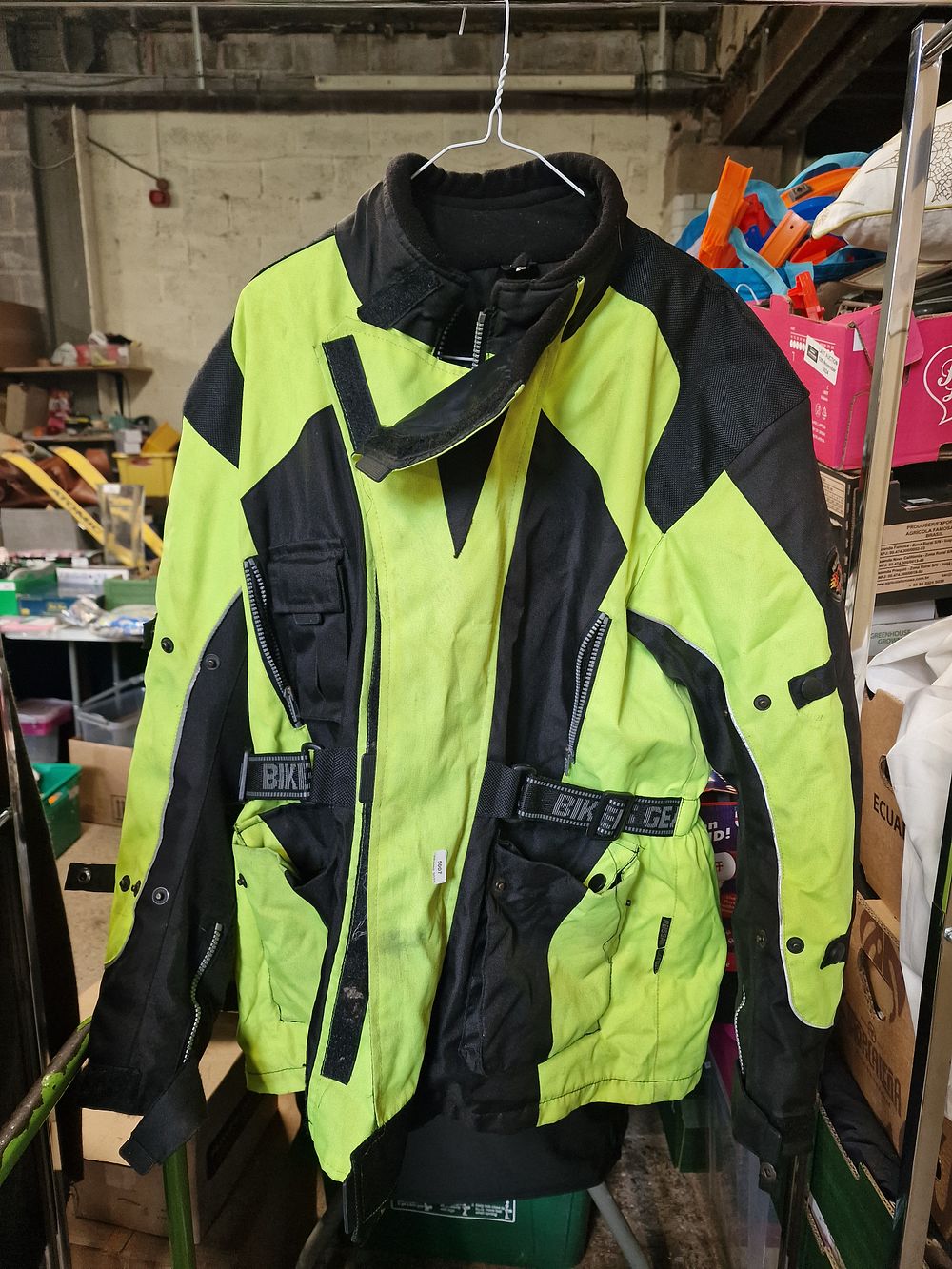 Lot 721: Bikers Gear Australia Motorcycle Jacket Size 38