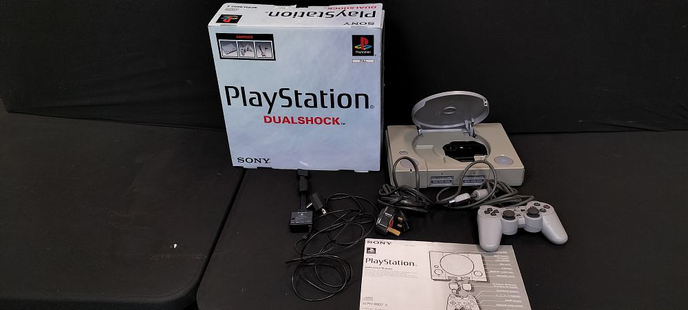 Lot 174: Playstation Console. Tested for power. with 1 Controller,...