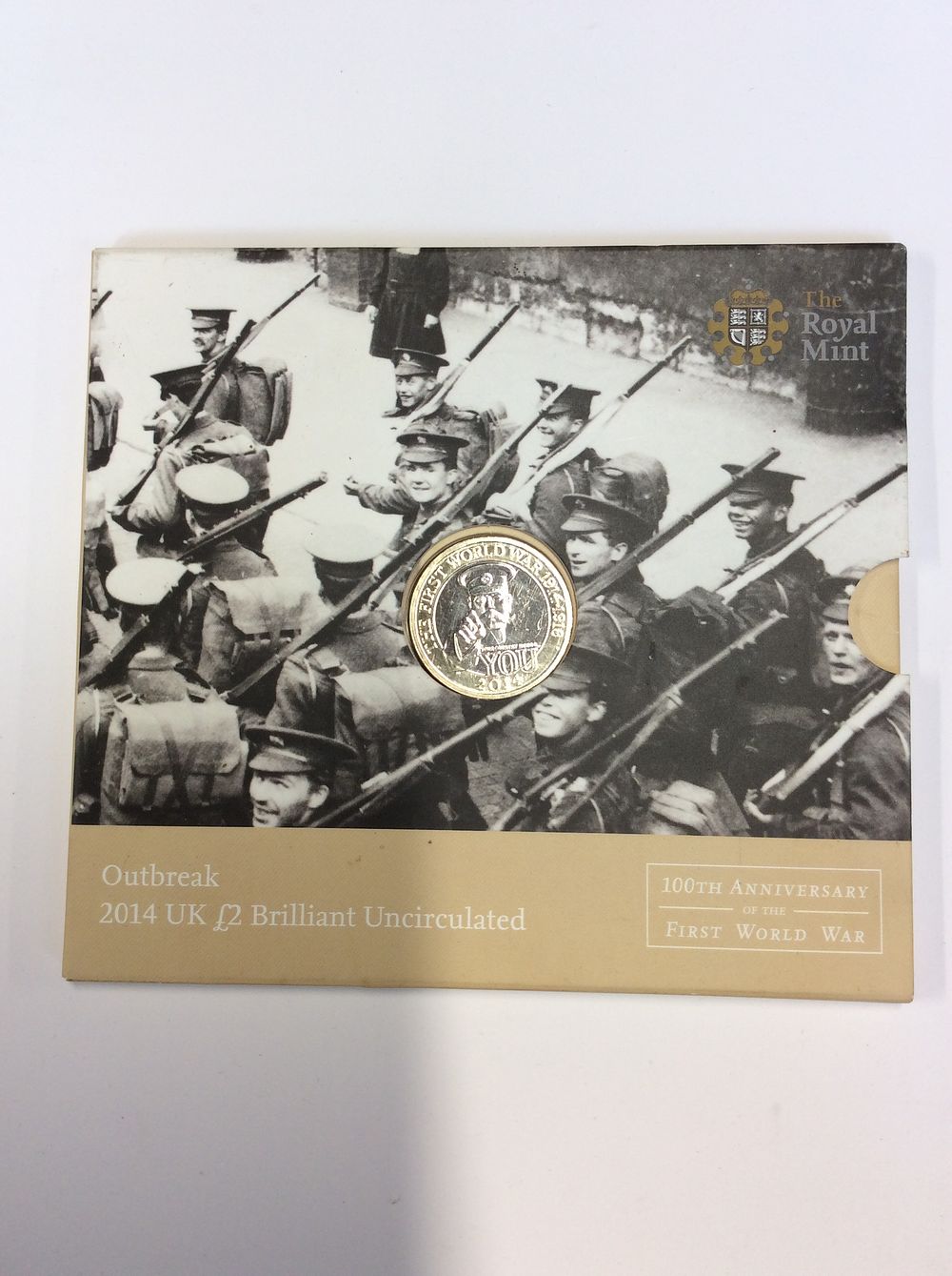 Lot 190: Royal Mint Brilliant Uncirculated £2 Coin in Presentation...