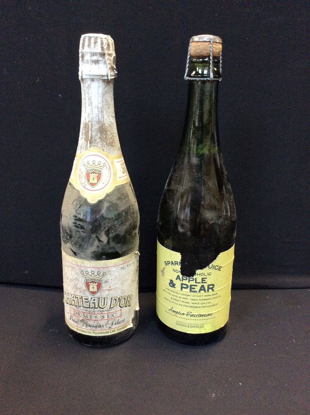Lot 191: Two Bottles of unopened Wine. Chateau D’or Demi...