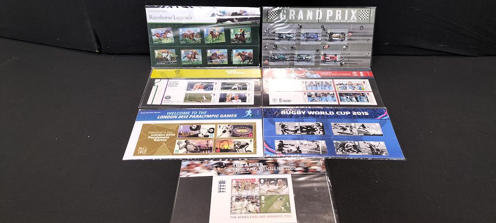 Lot 228: 7 x Sporting First Day Stamp Covers 