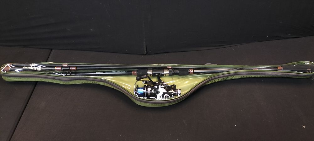 Lot 244: Rocktrail Carp 360 fishing Rod In Carry Bag...