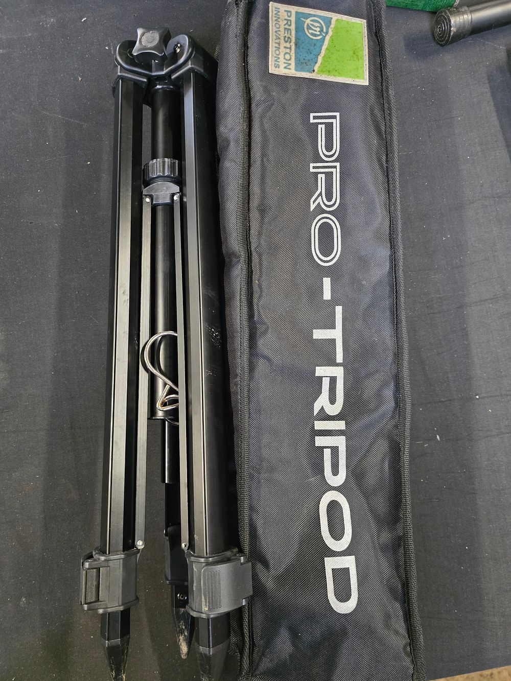 Lot 266: Pro-atripod with carry case.