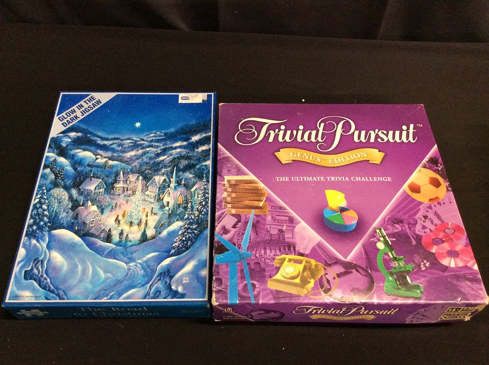 Lot 678: Trivial Pursuit Genius Edition and The Road to...