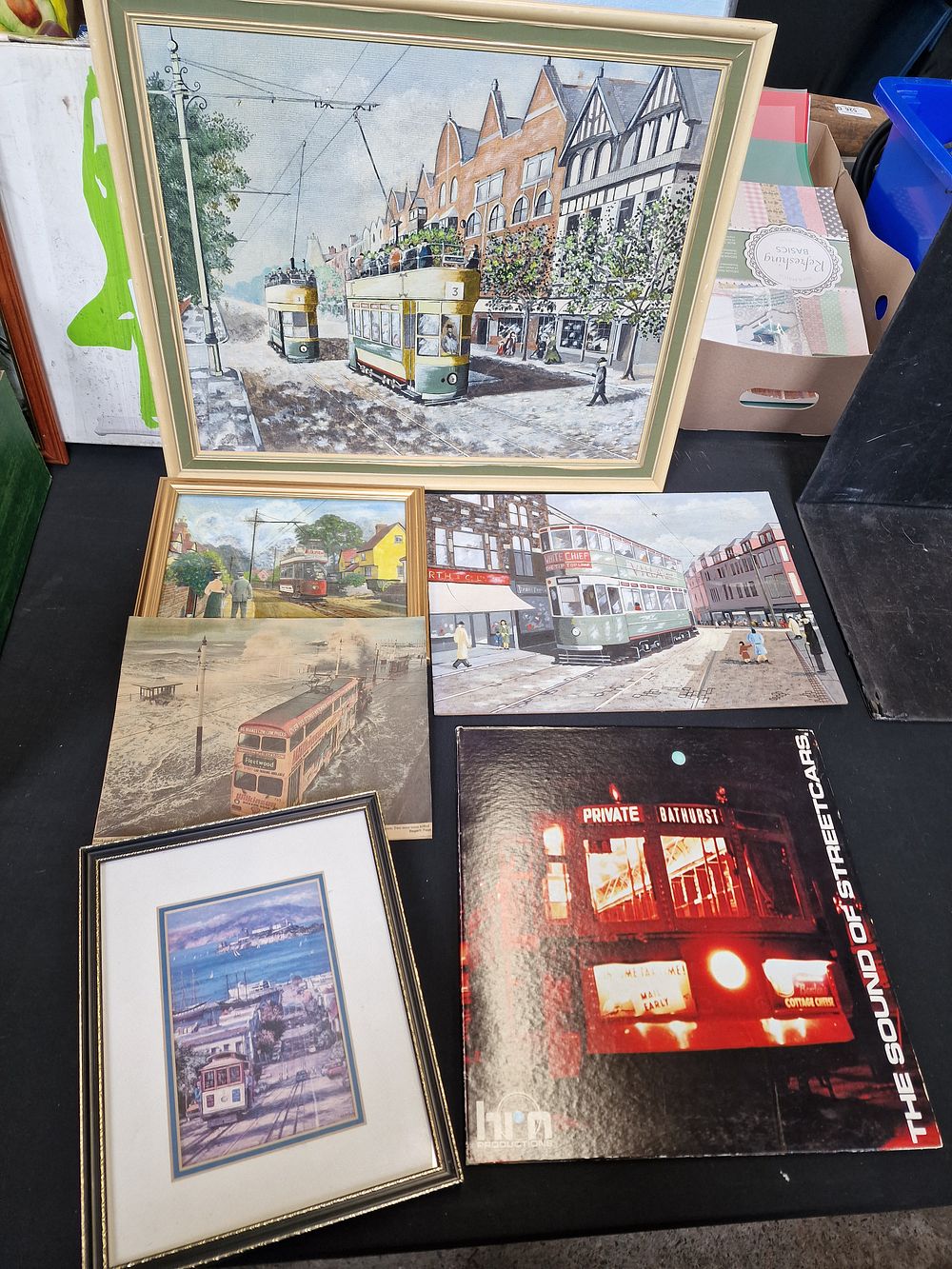 Lot 680: Selection of Tram and Streetcar Pictures and The...