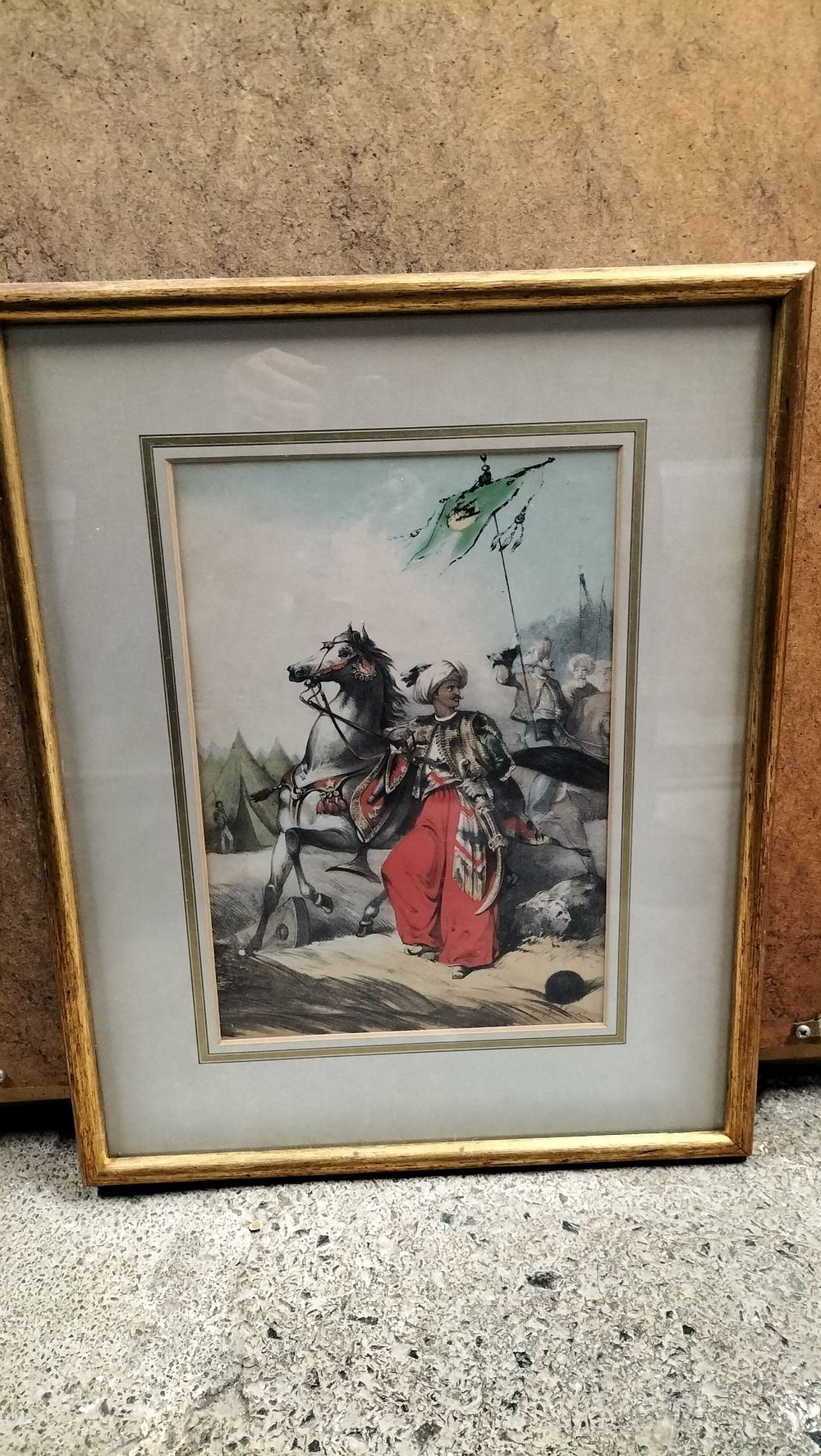 Lot 710: Framed Unsigned Print of The Sultan's Polka.Measures approx...