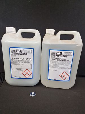 5lt Fabric Softener and Bactericidal Sanitising Cleanser. COLLECTION ONLY