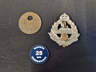 Vintage Badge and Token. The Wallpaper Manufacturers Ltd C&JG Potter Branch Token and East