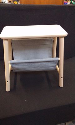 IKEA Vilto Storage Stool. Measures Approx H5 x W48 x D29. 5 cm with Polyester Storage
