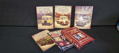 6 cds 4 are Classic Commercial Vehicles and 2 Peter Kay comedy compilation