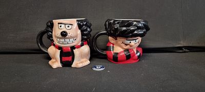 Dennis the Menace and Gnasher Beano Cups