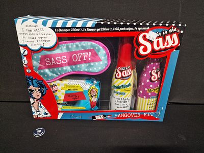 Pain in the Sass Hangover Gift Kit. Brand New