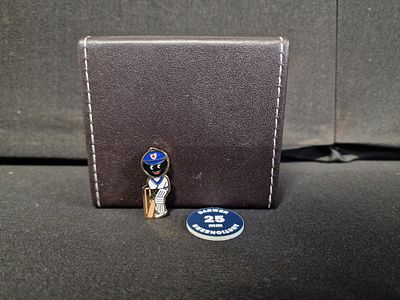 Cricketer Golly Pin Badge