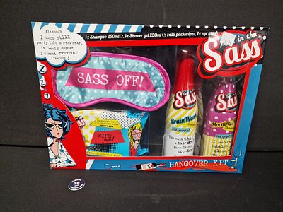 Pain in the Sass Hangover Kit Gift Set
