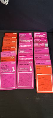 20 mixed Ordnance maps