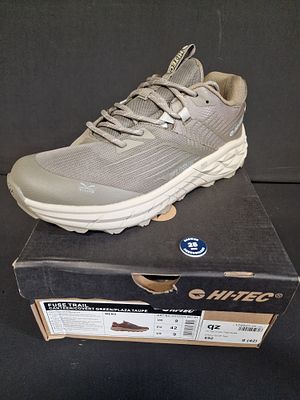 Mens Hi-Tec Fuse Trail Walking Trainers. Brand New Uk8. RRP €92
