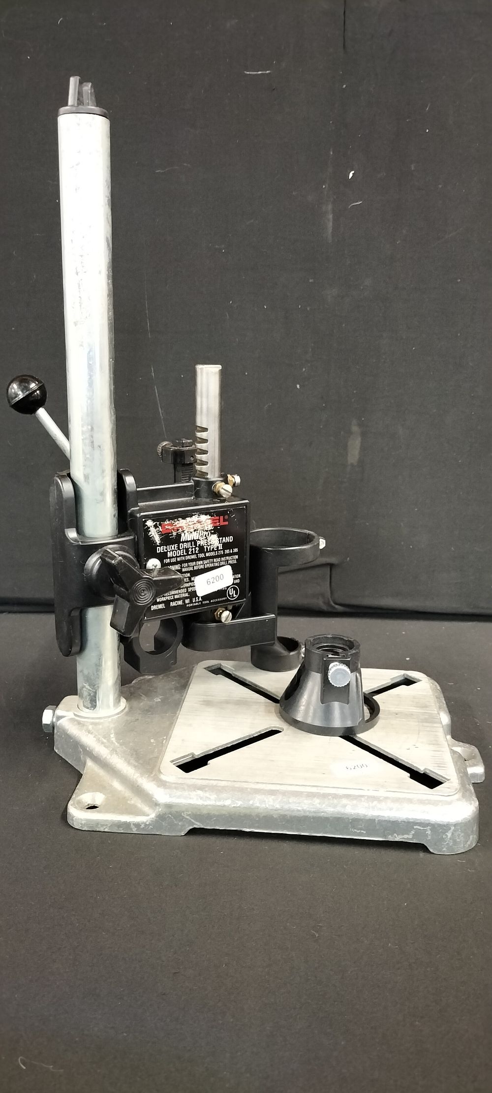 Lot 196: Dremel Multi Pro deluxe drill press stand