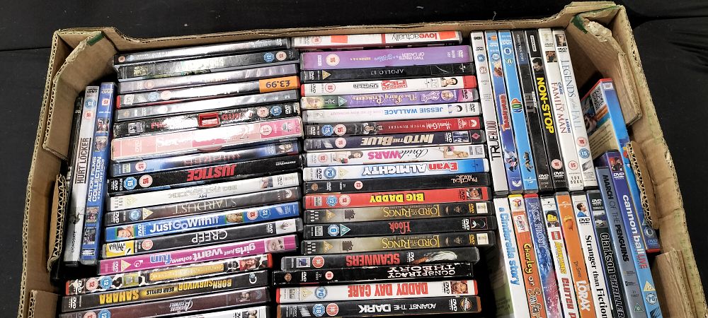 Lot 208: Large quantity of DVDS