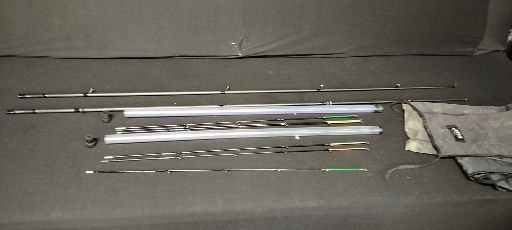 Lot 218: 8 x Fishing Rod end pieces in Greys bag.