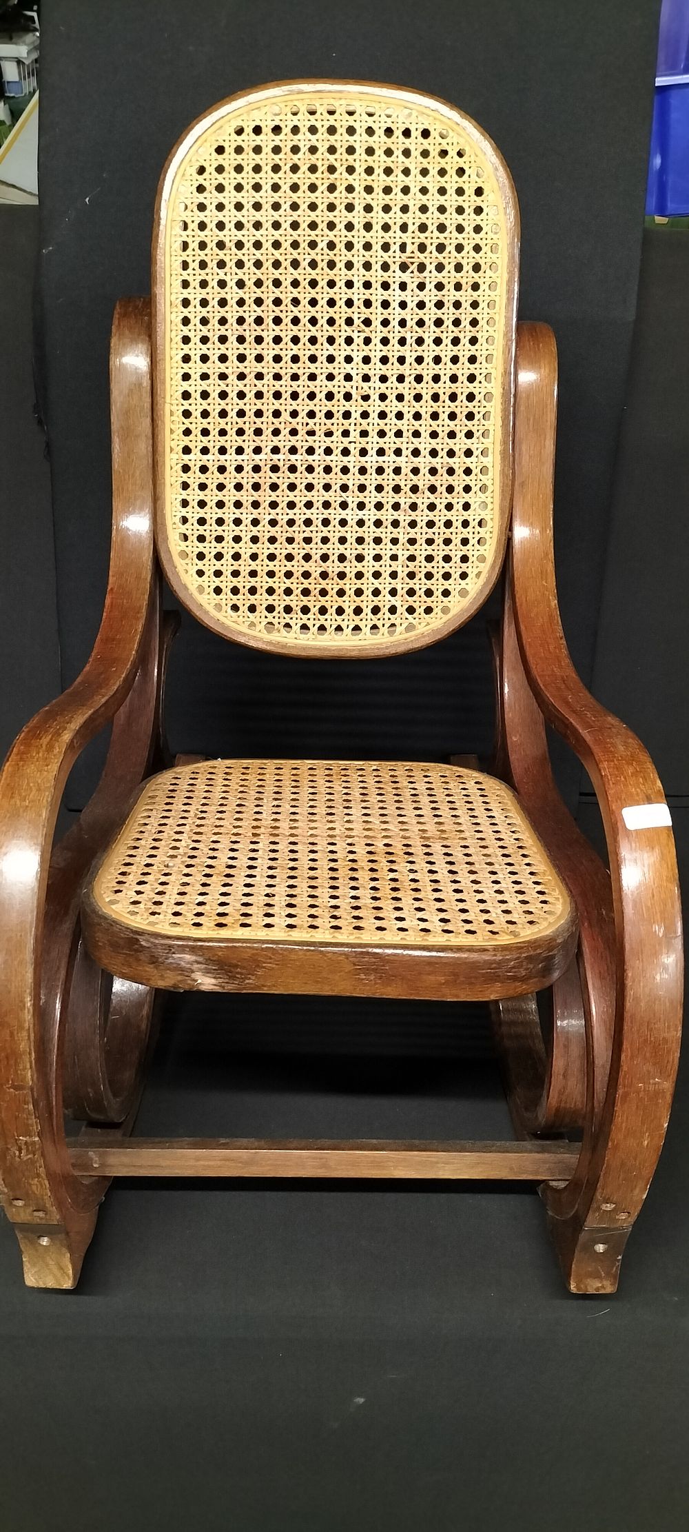 Lot 242: Mid century Childs Bentwood Rocking Chair