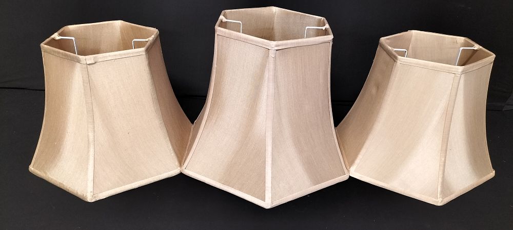 Lot 245: 3 x Lamp Shades