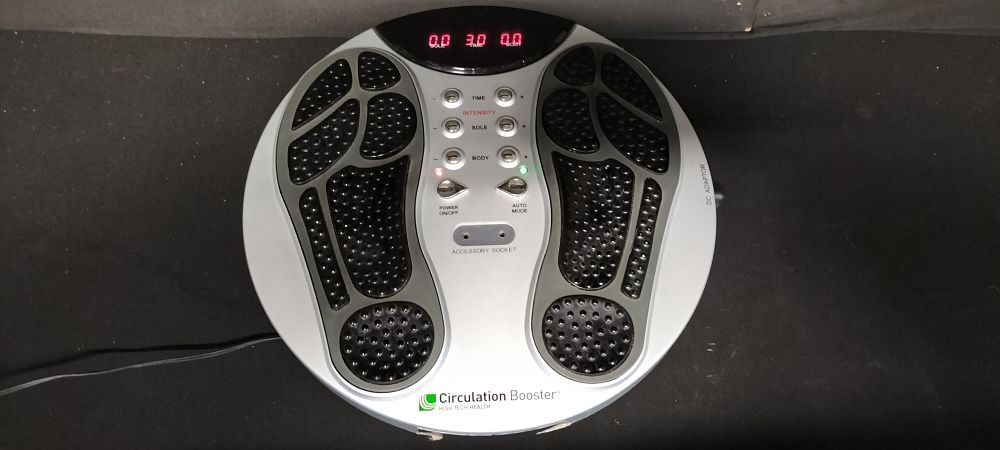 Lot 246: High Tech Health Circulation Booster with remote and box