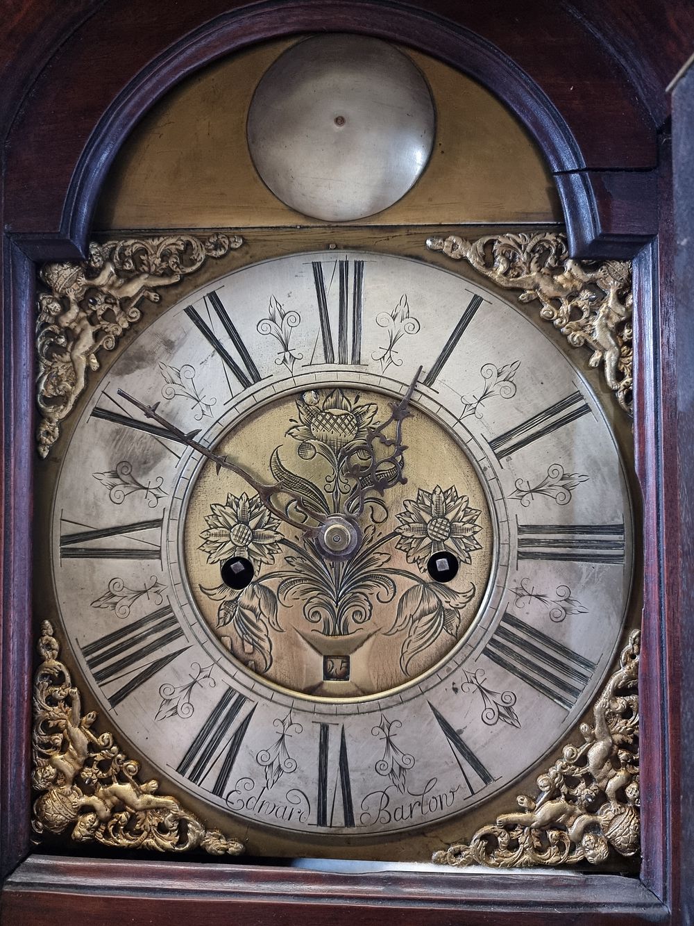 Lot 237: A Grand Father Clock made by Edward Barlow who was a Clock maker from Oldham in the late 18th Century and oozes quality