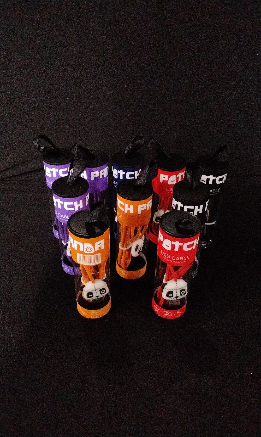 Lot 380: 10 x Potch Panda Micro USB Charging Cables