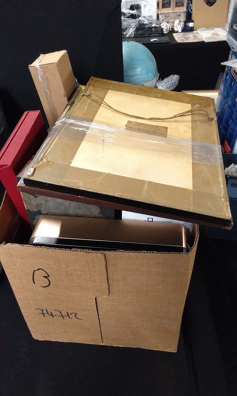 Lot 399: Box of Previously Unsold Auction Lots