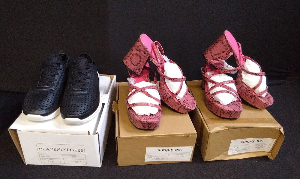 Lot 310: Three Pairs of Ladies Shoes