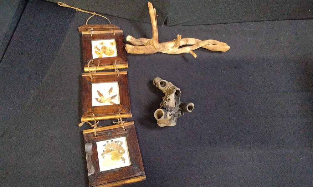 Lot 312: Three wood Pieces